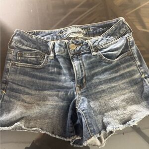 American Eagle Outfitters Distressed Jean Shorts